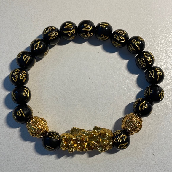 Feng Shui Jewelry Feng Shui Buddhist Bead Bracelet Obsidian Bead Poshmark